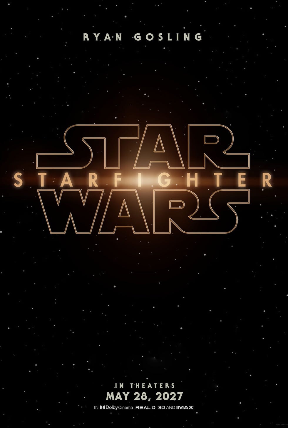 star wars starfighter poster pelicula