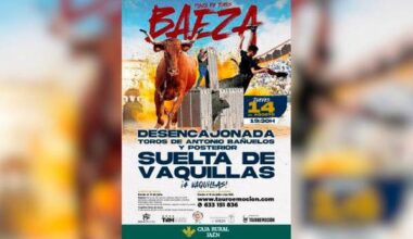 Baeza cuenta los días para el inicio de su feria taurina