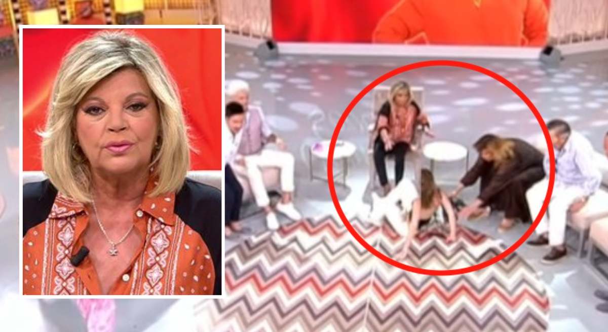 la comentada reacción de la presentadora