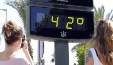 La Aemet avisa de la llegada de una ola de calor a España en las próximas horas con temperaturas superiores a los 43 grados: las zonas afectadas
