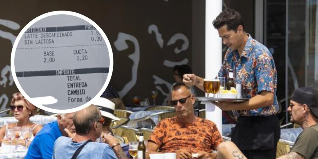 Pide un café con leche en un bar de Oviedo y se queda de piedra al ver lo que tiene que pagar en la cuenta: «Me parece injusto»