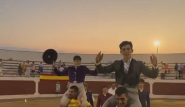 Triple Puerta Grande en la 3ª del Certamen "Tierra del Quijote"