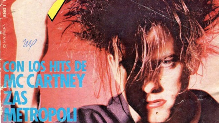The Cure en la tapa de la revista 220.