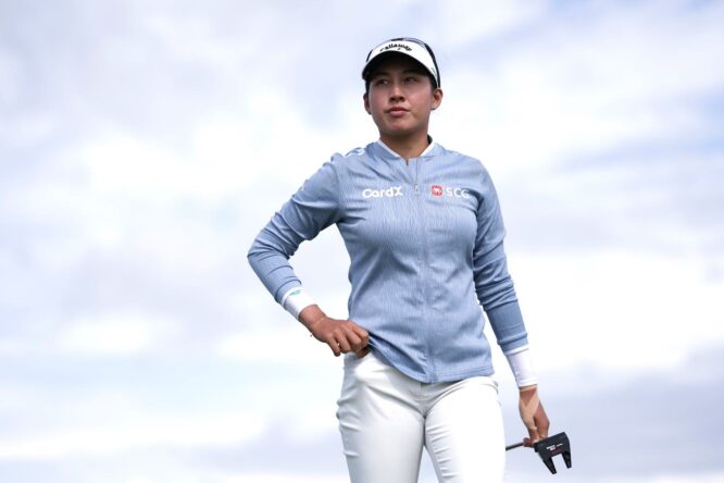 Jeeno Thitikul, esta semana en el AIG Women's Open.