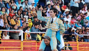 Manuel Perera, tres orejas y un rabo en Atoyatempan