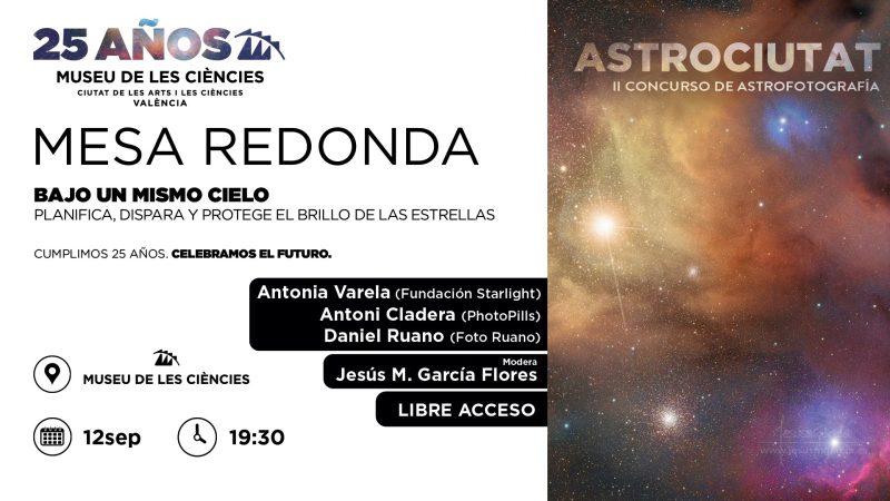 Mesa redonda sobre astrofotografía en el Museu de les Ciències