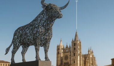 Sahagún quiere el 'Toro de España', una estructura metálica de 300 metros