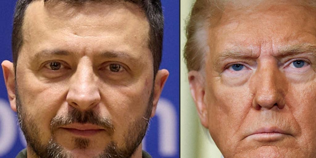 Trump estudia invitar a Zelenski a la reunión en Alaska con Putin