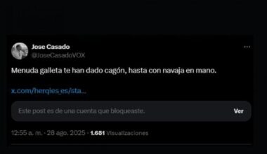 Un concejal de Vox celebra la agresión al investigador del periódico de Pablo Iglesias