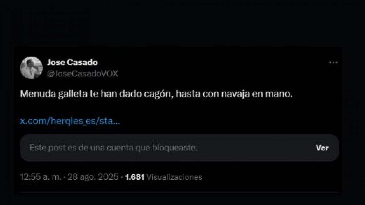 Un concejal de Vox celebra la agresión al investigador del periódico de Pablo Iglesias