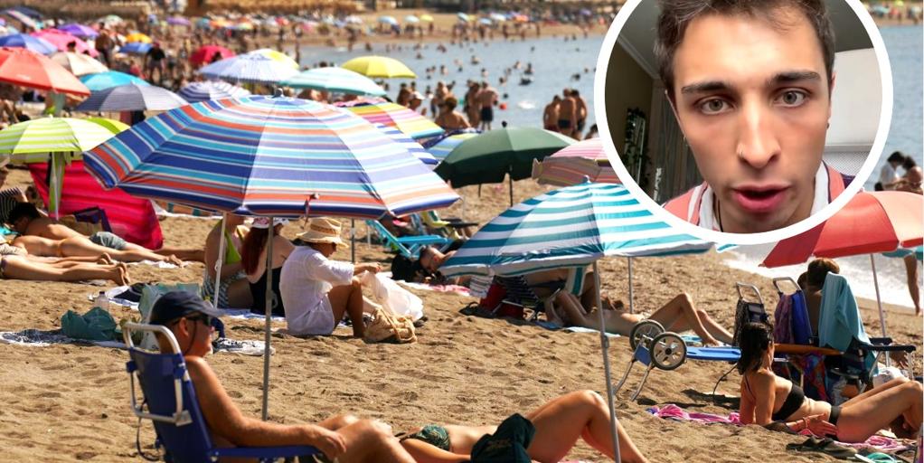 Un vecino de Gijón estalla contra los turistas de Madrid que van a Asturias en verano: «Iros a Benidorm»