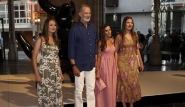 Los Reyes y sus hijas se sumergen en el legado de Joan Miró en Mallorca