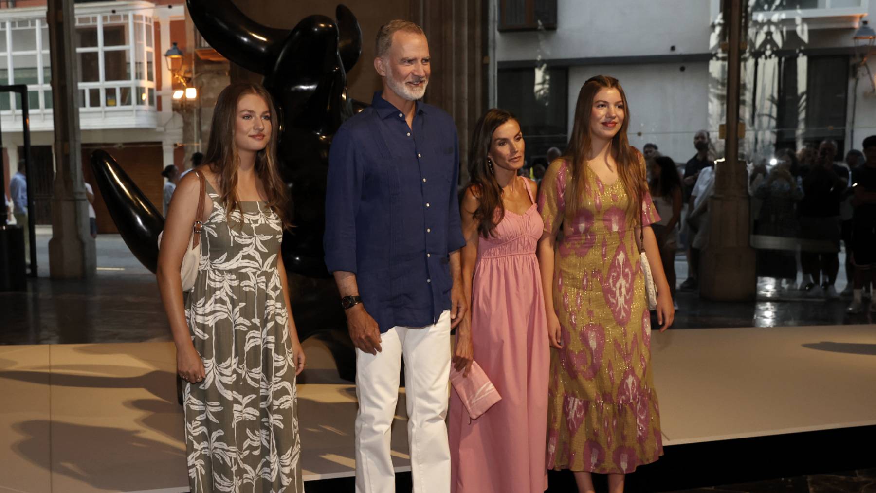 Los Reyes y sus hijas se sumergen en el legado de Joan Miró en Mallorca