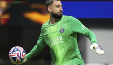 Donnarumma anuncia que dejará el PSG tras ser excluido del partido de la Supercopa de la UEFA