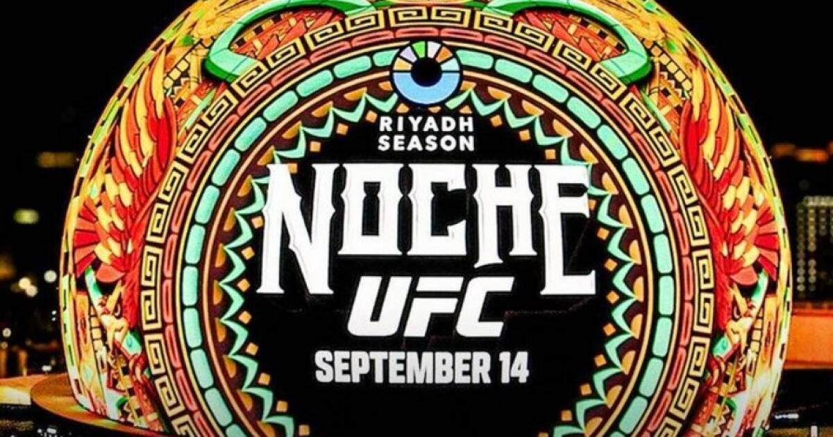 Noche UFC en el Sphere: Una ‘explosión sensorial’ de cultura mexicana