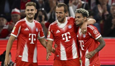 Kane anota tripleta y Luis Díaz se estrena con el Bayern en goleada ante Leipzig
