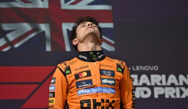 Norris lidera el 1-2 de McLaren en Hungría y aprieta la puja por el título de la F1