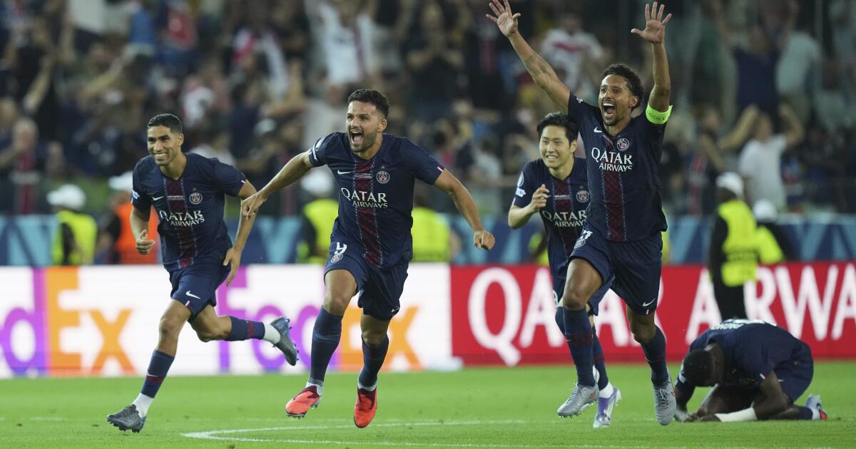 PSG vence a Tottenham en penales y gana la Supercopa de la UEFA tras remontada final