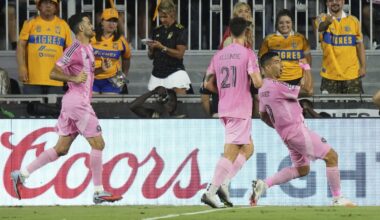 Suárez anota 2 e Inter Miami sin Messi supera  a Tigres en la Leagues Cup