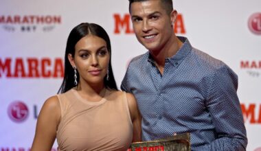 Cristiano Ronaldo y Georgina Rodríguez anuncian su compromiso