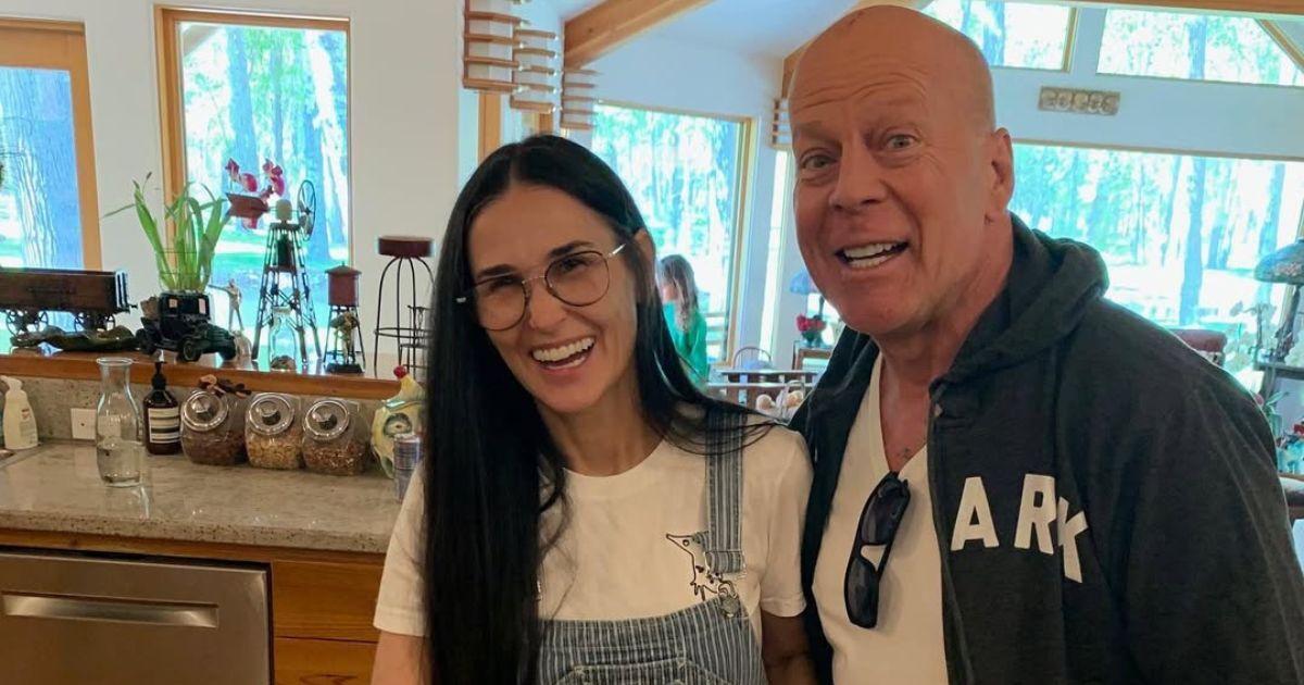 cómo Demi Moore se prepara para dejar ir a Bruce Willis