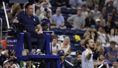 El partido de Daniil Medvedev en el US Open terminó en caos tras la irrupción de un fotógrafo en la cancha