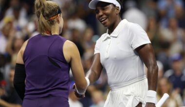 El sueño de Venus Williams duró dos horas
