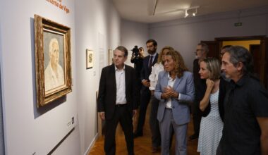 Vigo rinde homenaje a Luis Torras, el pintor que murió a los 111 años con el pincel en la mano - La Voz de Galicia