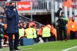 Valverde confirma que Umtiti padece una rotura fibrilar en el muslo derecho