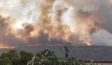 Extremadura manda una alerta a los vecinos atrapados en Cabezabellosa (Cáceres) para que se confinen en sus casas