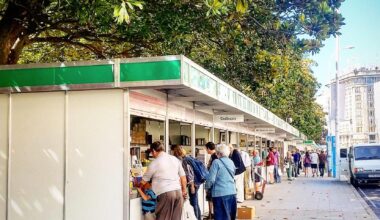 Feria del Libro Antiguo de A Coruña.