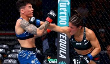 Vence Loopy Godínez a Jessica Andrade en el UFC 319
