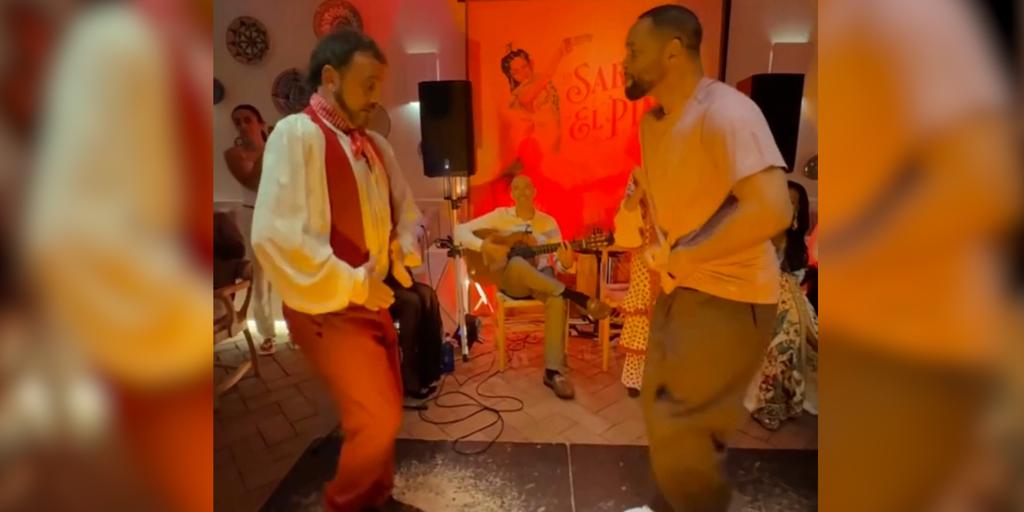 Will Smith sorprende al público de Marbella subiéndose a un tablao flamenco