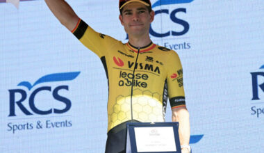 Wout Van Aert, al frente de la lista de estrellas en la Vuelta a Alemania