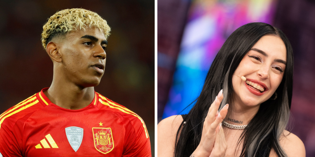 Lamine Yamal y Nicki Nicole, pillados juntos besándose