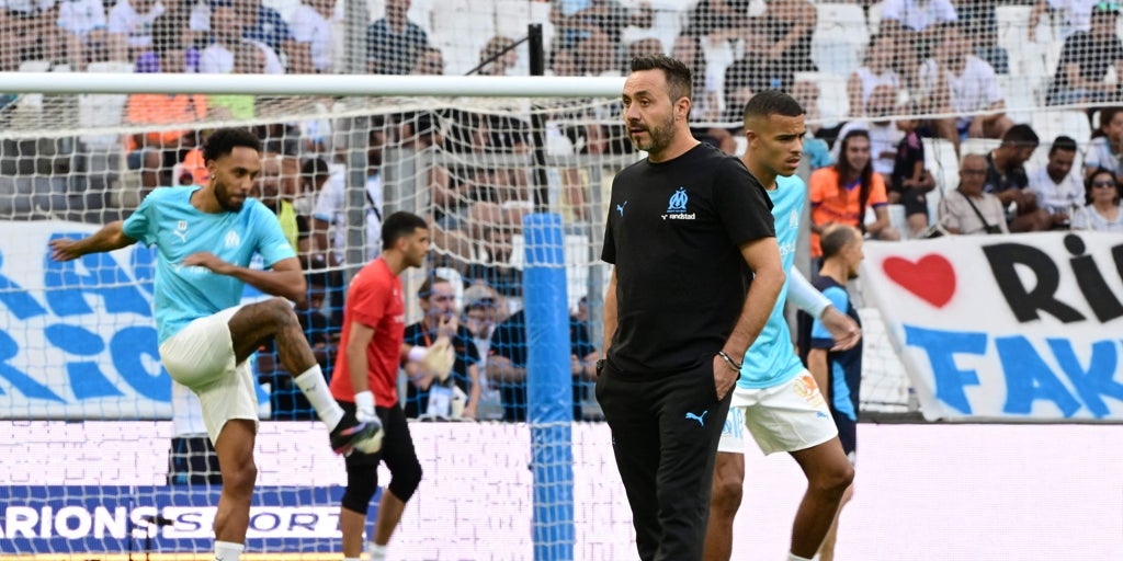 De Zerbi, técnico del Marsella, pone en valor el partido del Sevilla: «Sufrimos mucho»