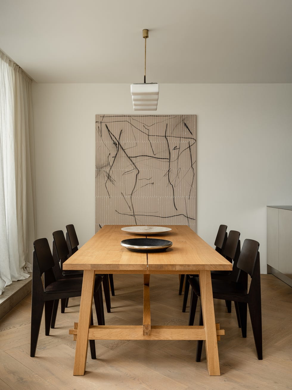 casa elegante blanco y madera