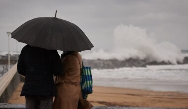 cinco comunidades en aviso por lluvias y tormentas
