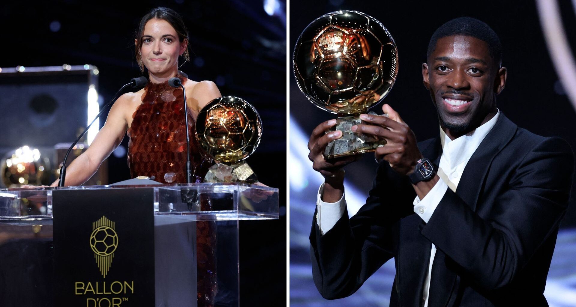 Ousmane Dembelé y Aitana Bonmatí: Balón de Oro 2025