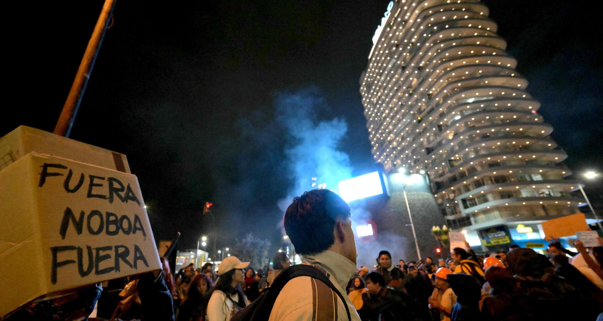 Una semana de protestas en Ecuador