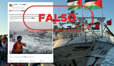 No es la Flotilla de Gaza, son aficionados del Galatasaray