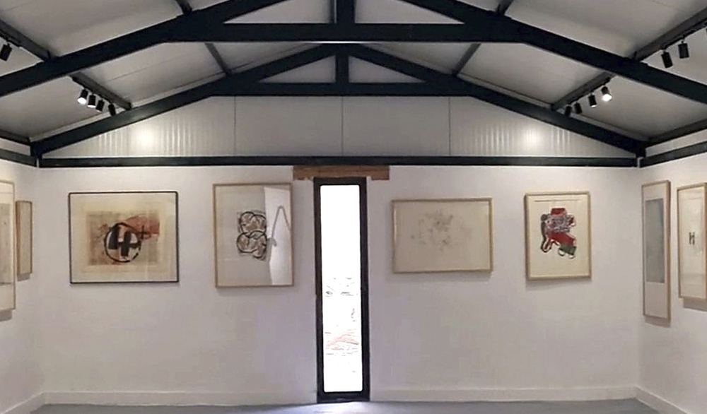 Abarca inaugura un museo de obra gráfica