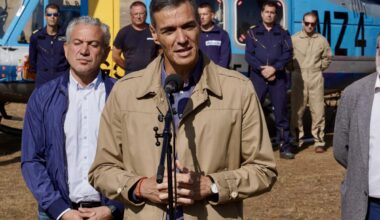 Sánchez insiste en León en un frente a la «emergencia climática» y avanza la ampliación de la base de Tabuyo