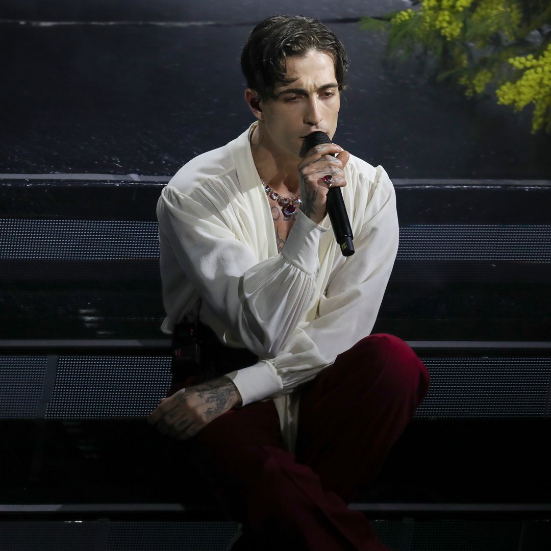 Damiano David en el festival de Sanremo