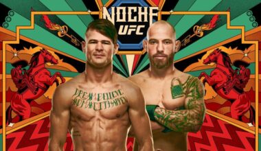 Noche UFC: Cartelera Actualizada | UFC