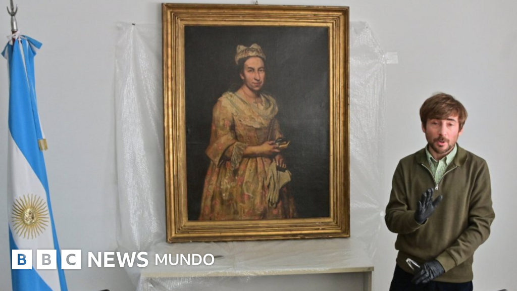 La familia del fugitivo nazi entrega a las autoridades en Argentina el cuadro robado hace 80 años que fue identificado en un anuncio inmobiliario