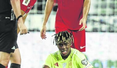 Nico Williams se lesiona en un recital histórico de la selección