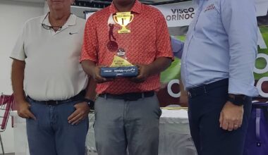 Pedro Riego se corona campeón de la  I copa de golf  Visco Orinoco