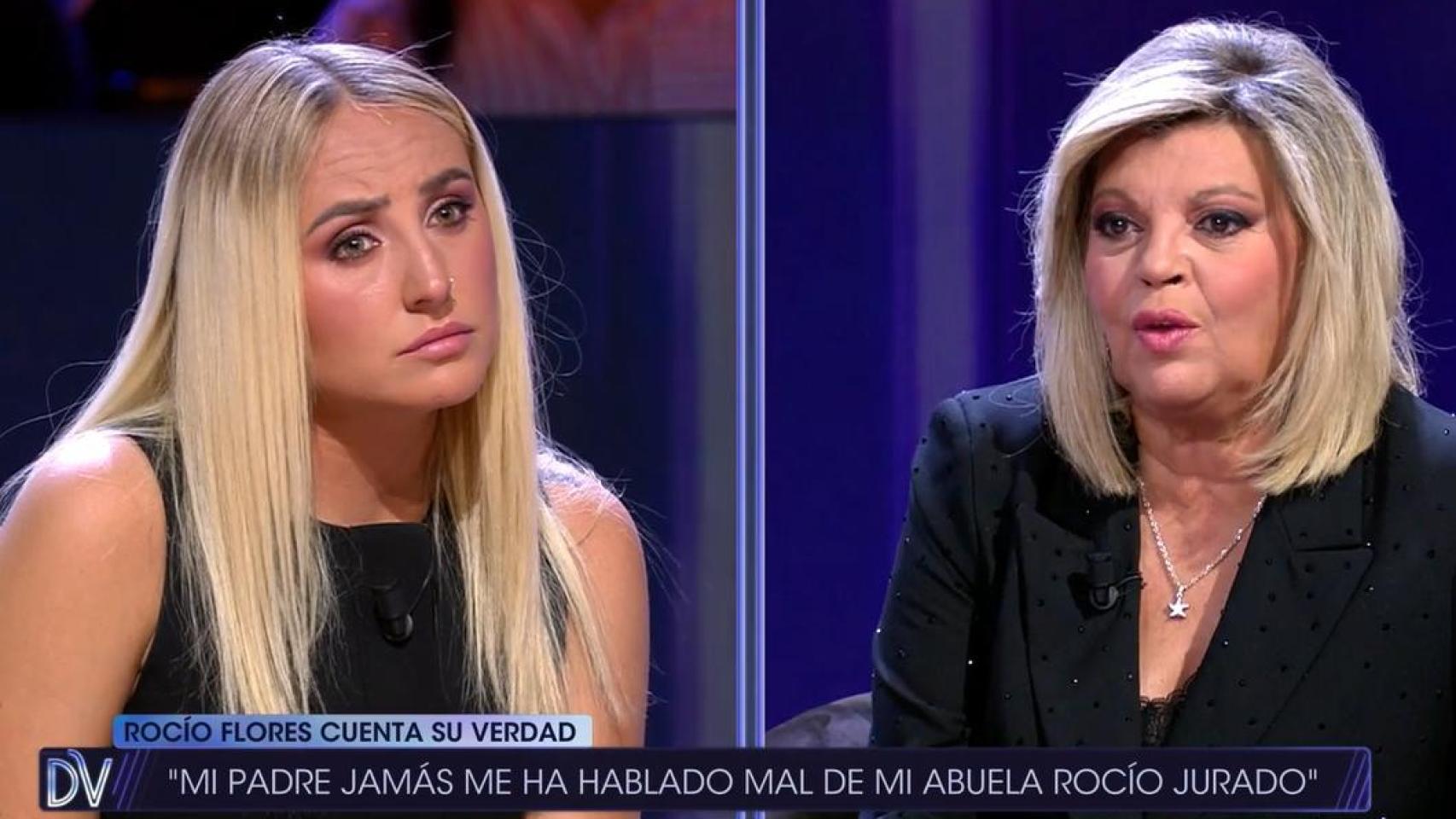 Rocío Flores y Terelu Campos en