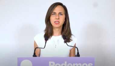 La secretaria general de Podemos, Ione Belarra.